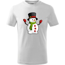 Dětské tričko Sněhulák