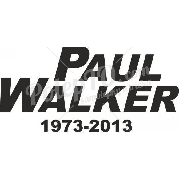Paul Walker 1973-2013
