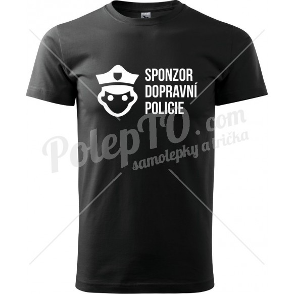 Tričko Sponzor dopravní policie
