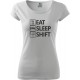 Tričko Eat sleep shift verze 2