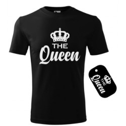 Valentýnské tričko - Queen s přívěškem