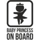 Baby princess on board