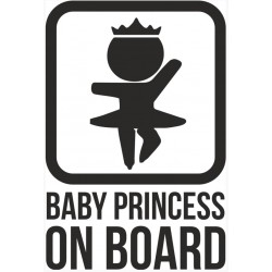 Baby princess on board