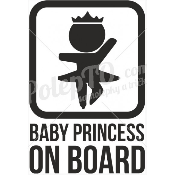 Baby princess on board