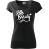 Tričko Beauty s růží