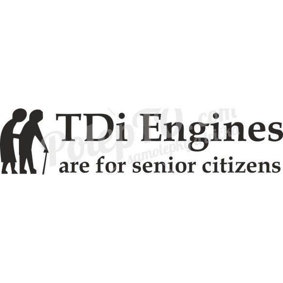 TDi engines are for senior citizens