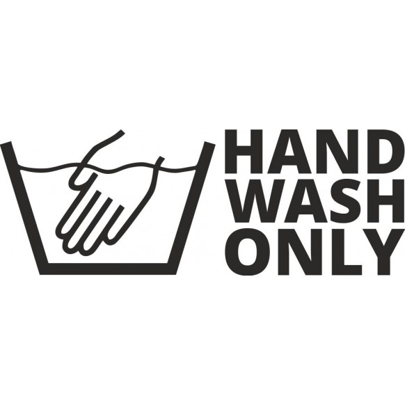 Hand wash only