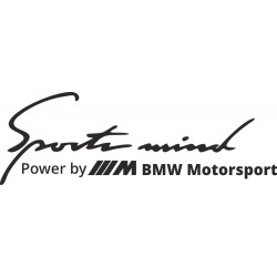 Sports mind power by BMW motorsport