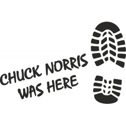 Chuck Norris was here