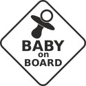 Baby on board dudlík