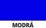 Modrá